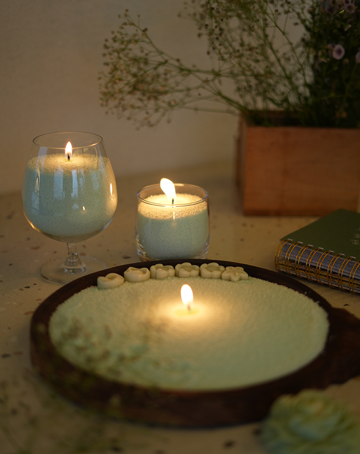 Lemongrass Escape Pearl Candle