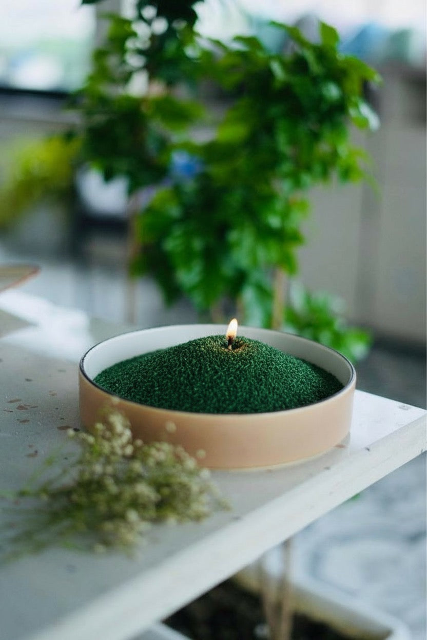 Emerald Pearl Candle