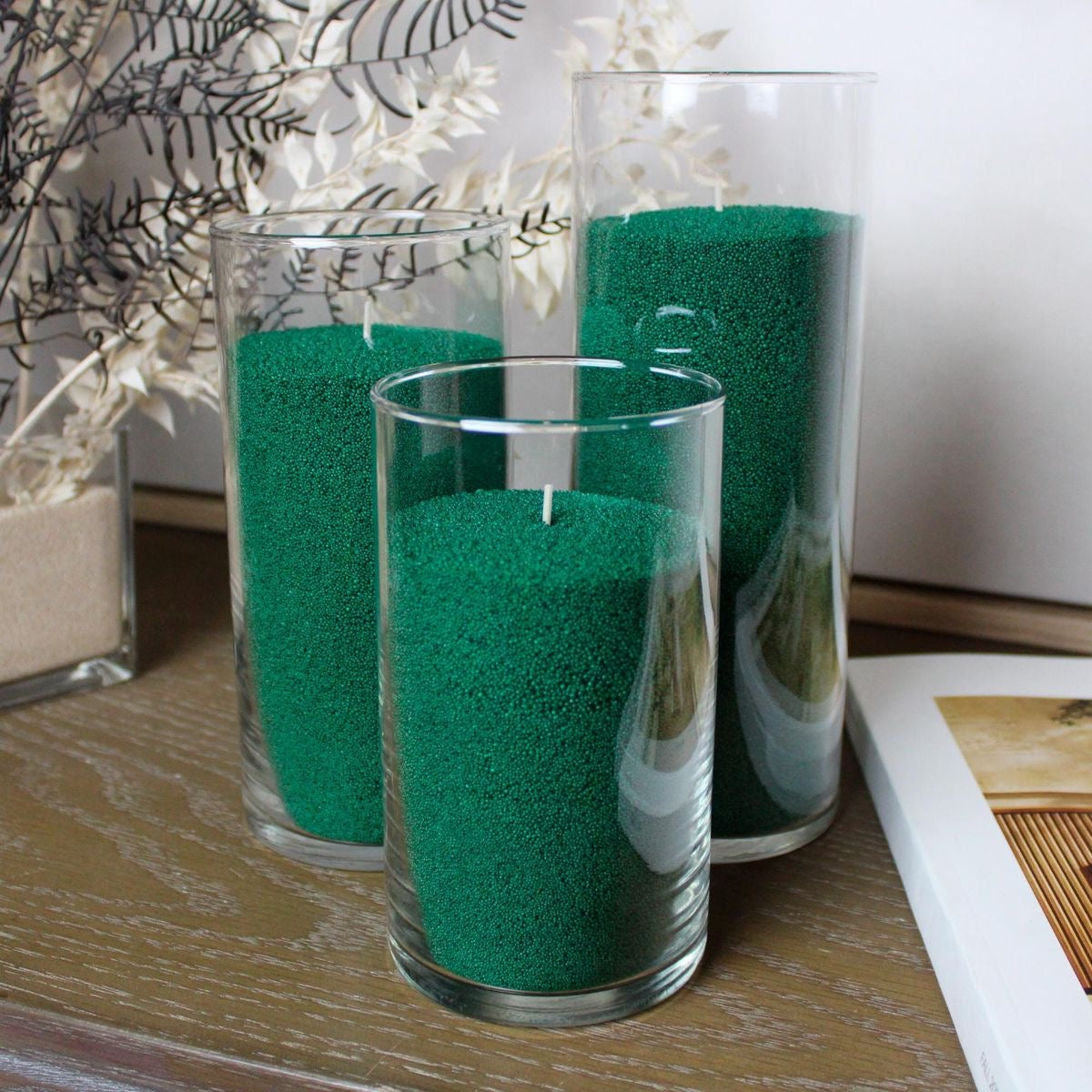 Emerald Pearl Candle