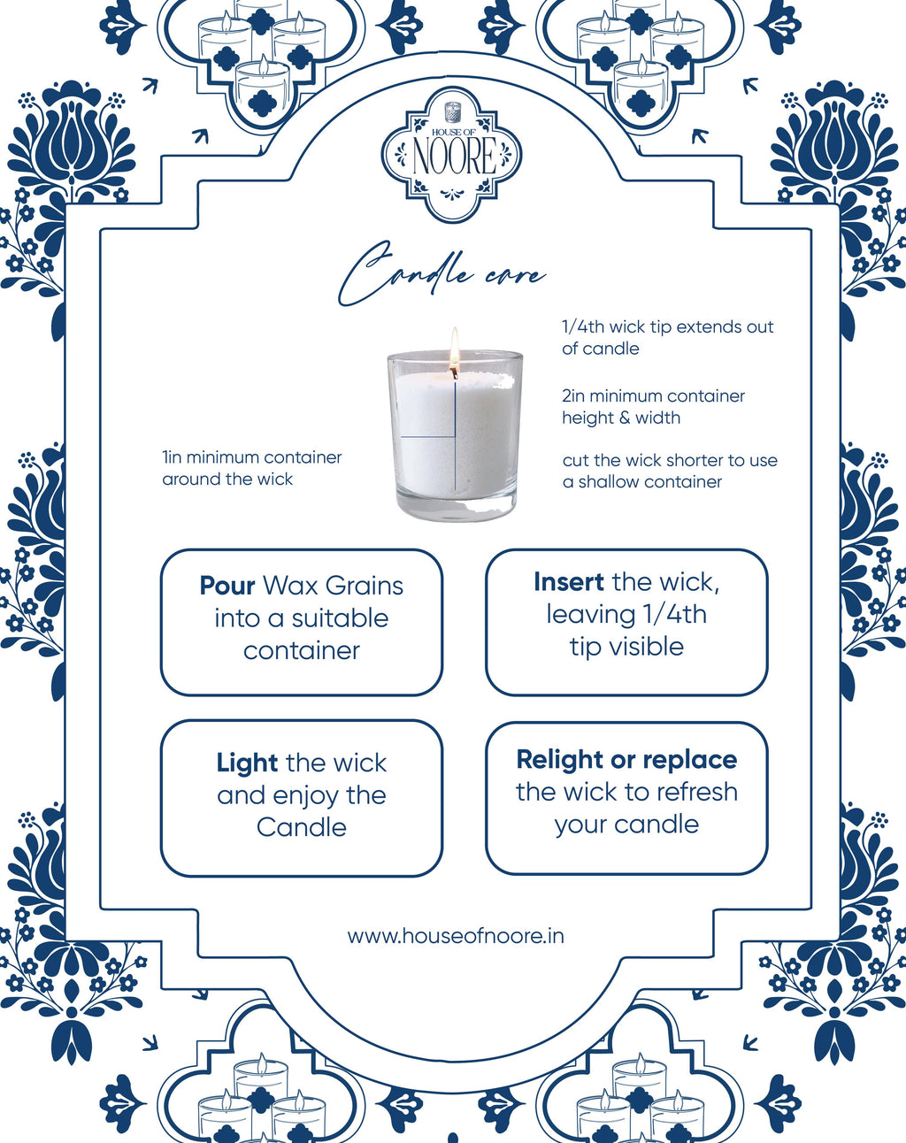 Lemon Bloom Pearl Candle