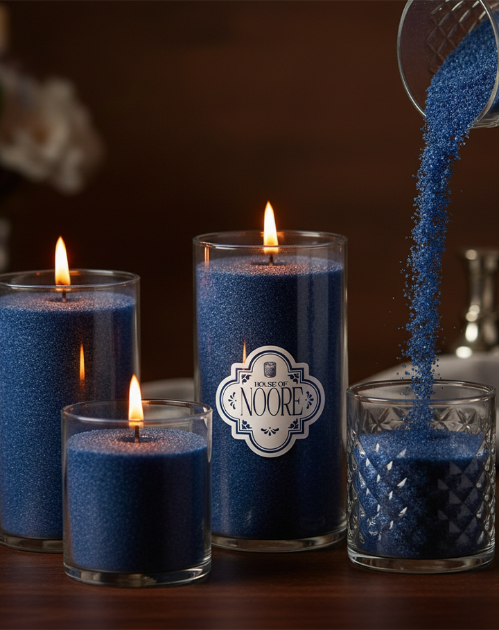 Blueberry Burst Pearl Candle