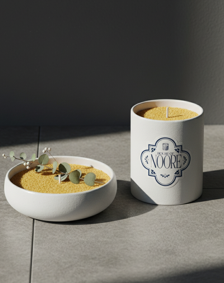 Lemon Bloom Pearl Candle